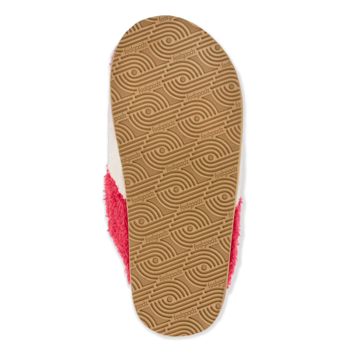 Women's Sherpa Outdoor Mule in Candy Cane detail