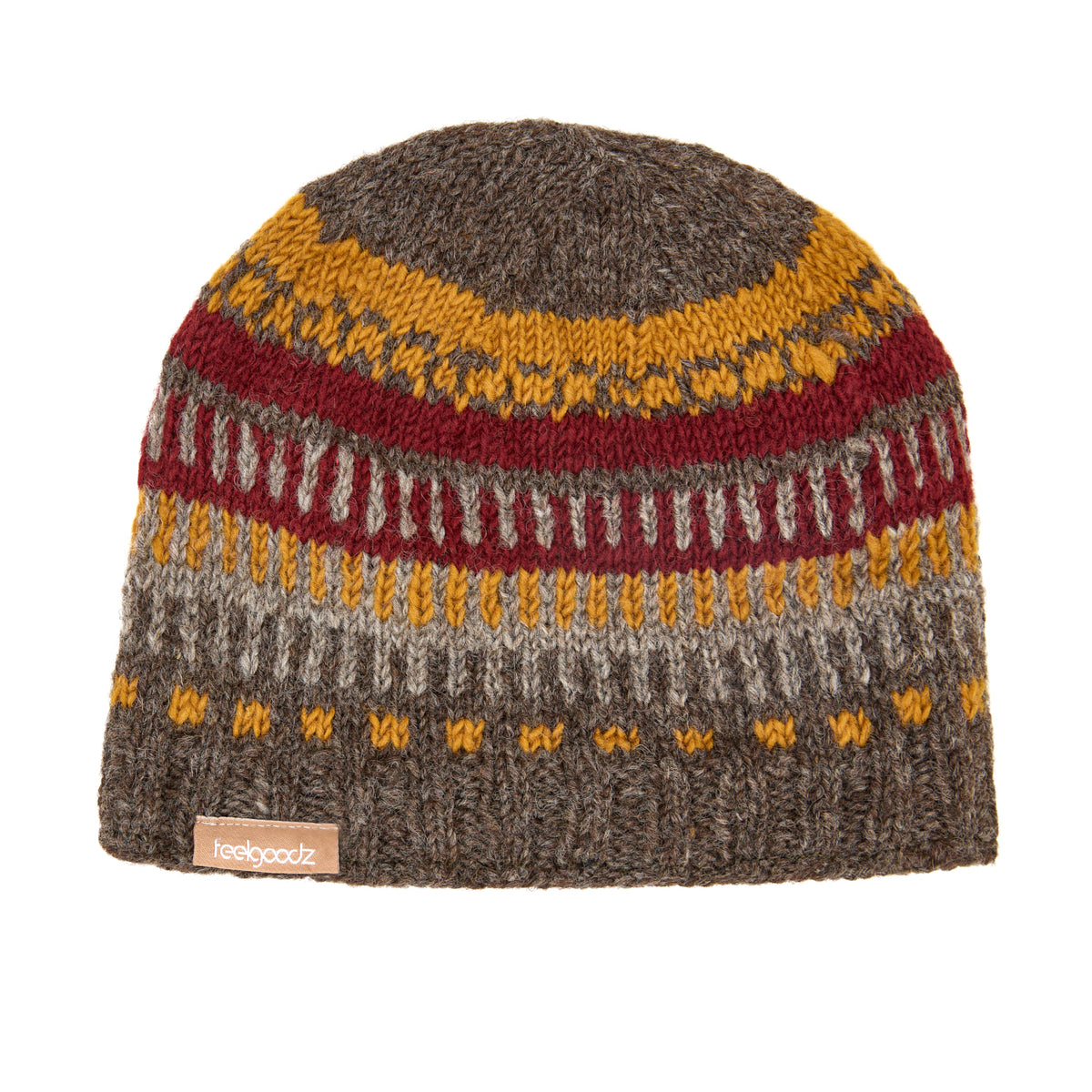 Himalayan Wool Knit Cap Ember