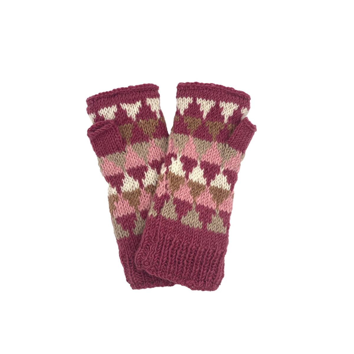 Jaya Wool Knit Half Mitten Quarry