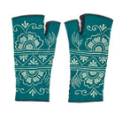 Floral Fingerless Glove Aegean