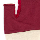 Color Block Fingerless Glove Bonfire