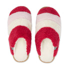 Women's Sherpa Outdoor Mule in Candy Cane top view
