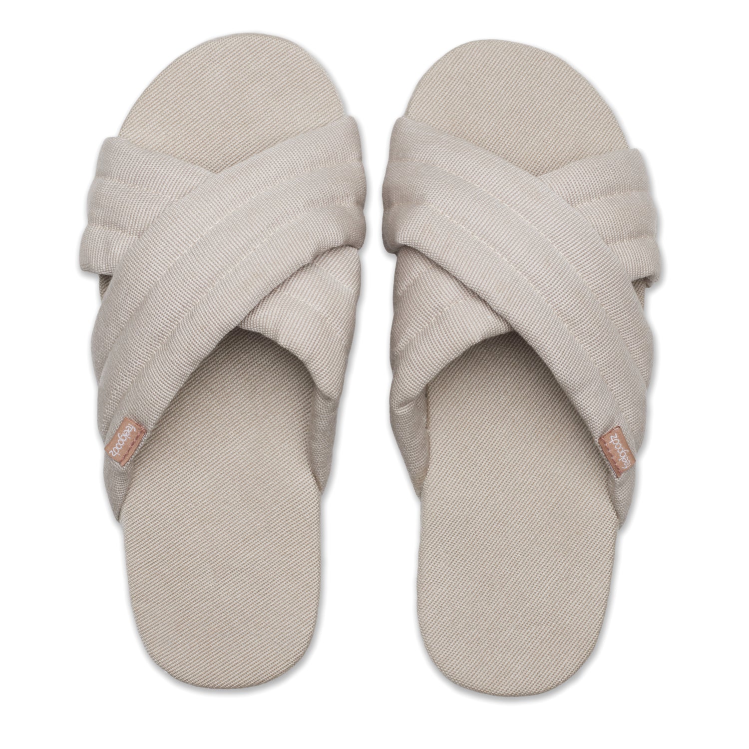 Women's Quilted Cross-Strap Slipper Capetown – Feelgoodz