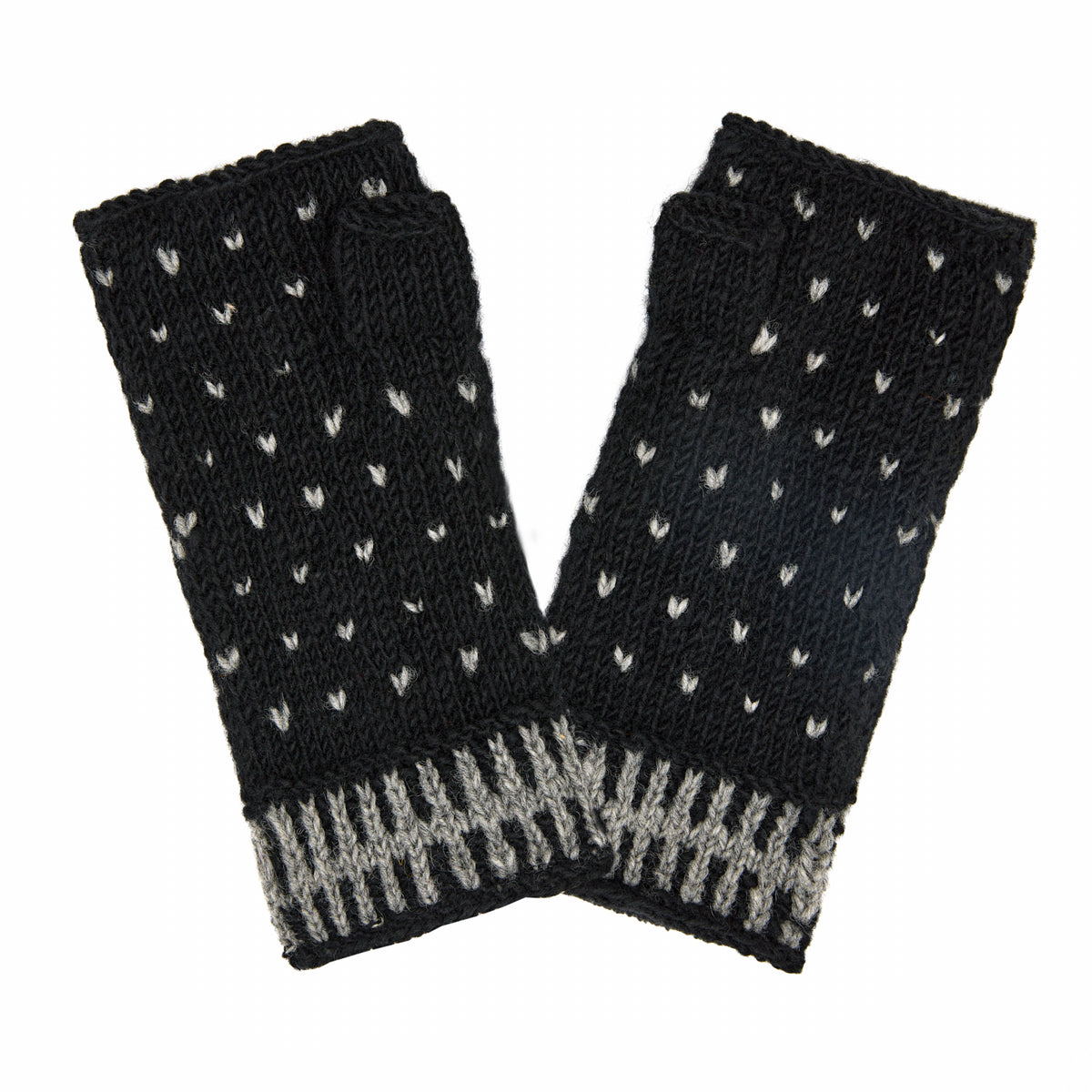Dot Half Mitten Corvid