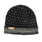 Dot Wool Knit Cap Corvid