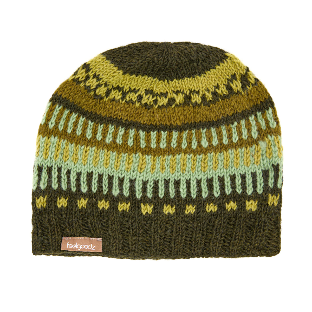 Himalayan Wool Knit Cap Grove