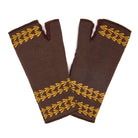 Stripe Fingerless Glove Yarrow