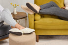 Women’s Aurora Slipper Socks Papyrus with group