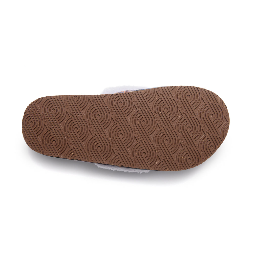 Women's Sherpa Double Strap Slipper Lily – Feelgoodz