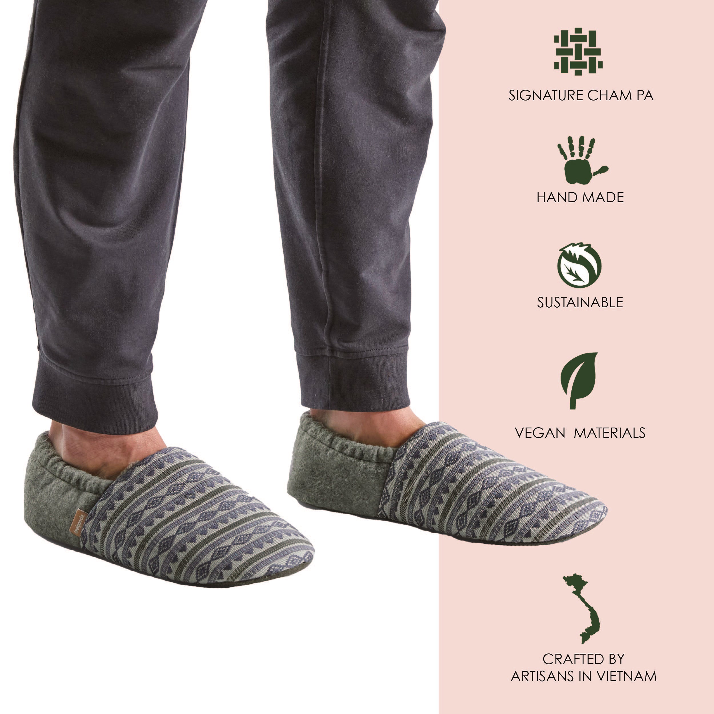 Men's Equinox Laidback Slipper Hemlock – Feelgoodz