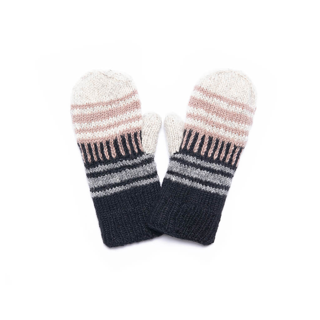 Devi Wool Knit Mitten