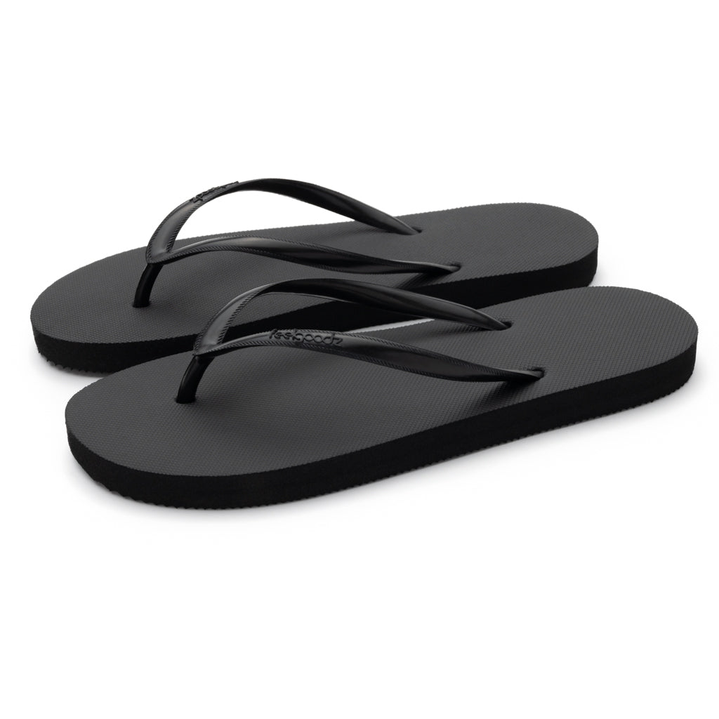 Casual Flip-Flops FEEL Black Rubber Strap – ASPORTUGUESAS