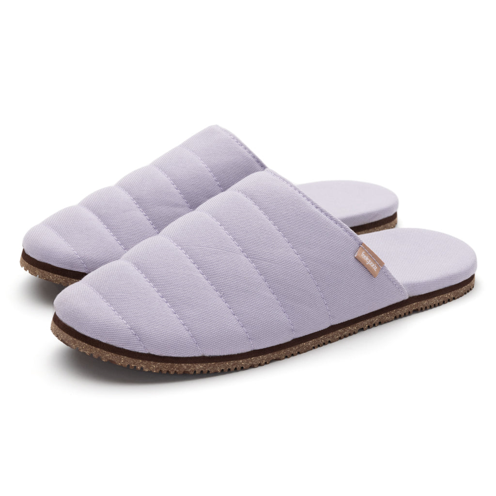 Women's Quilted Mule Slipper Currant – Feelgoodz